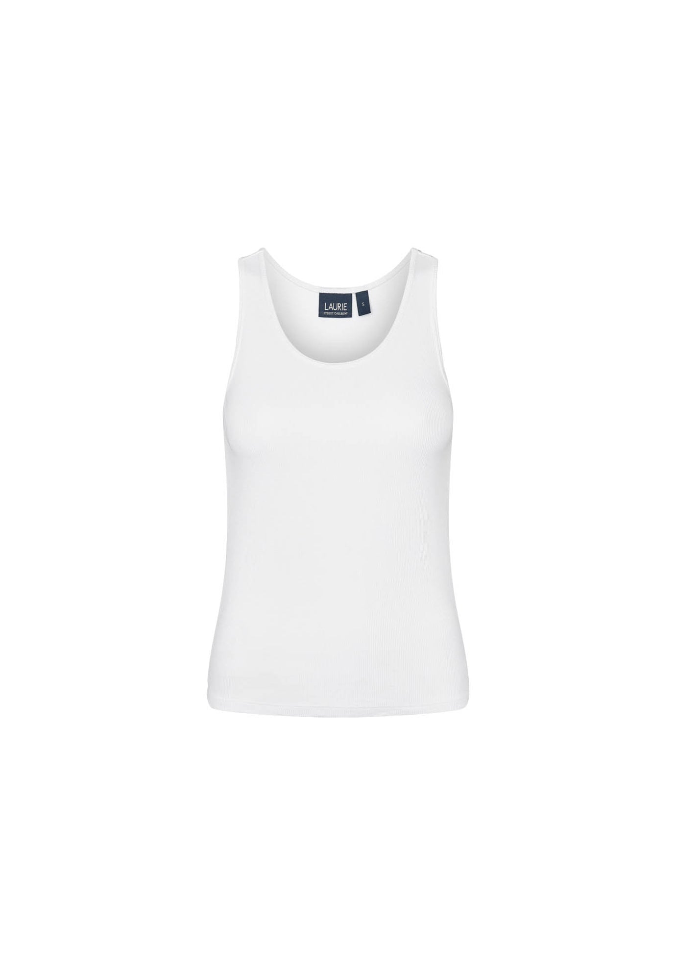 LAURIE  Alberte Tank Top Tops 10000 White