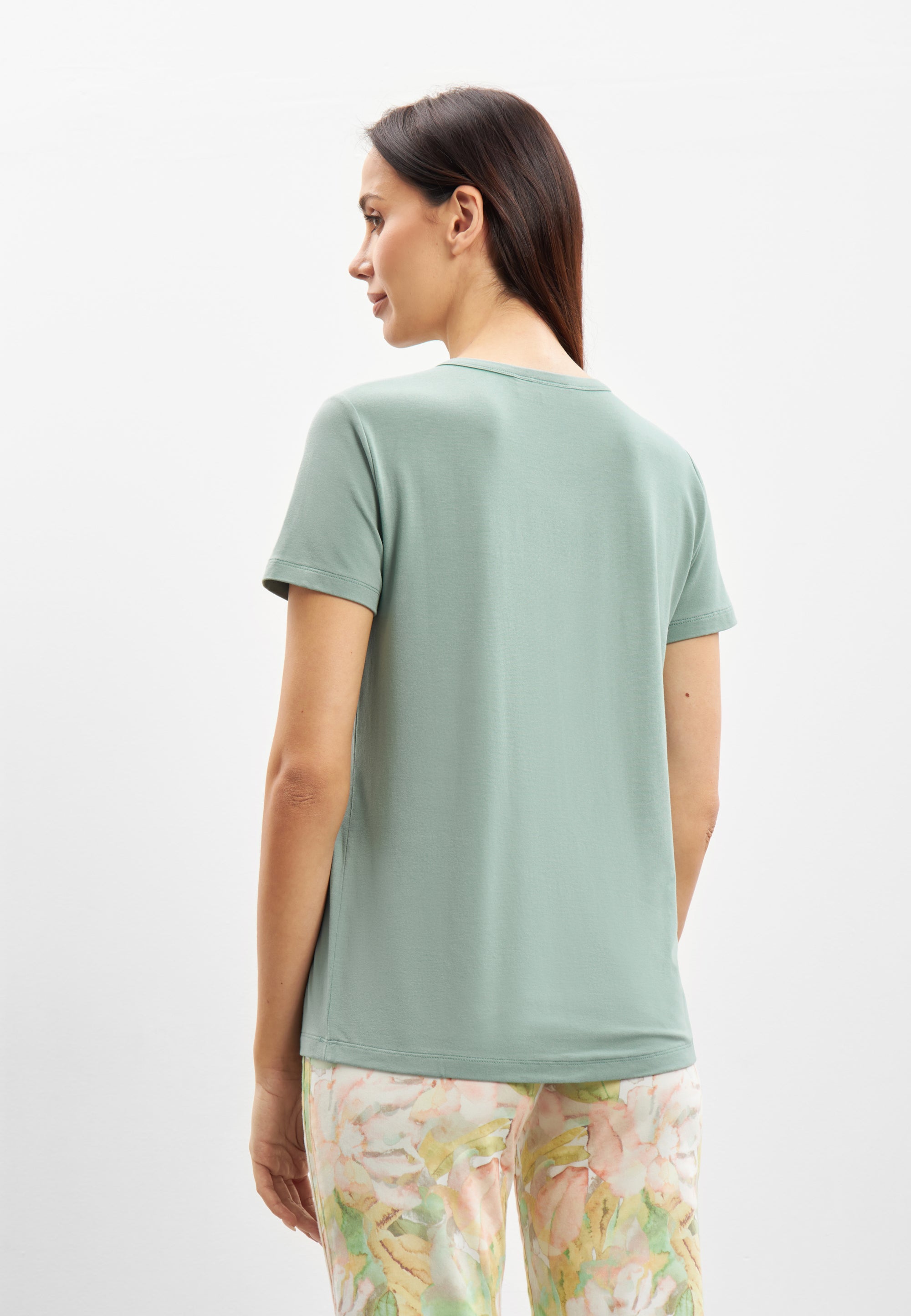 LAURIE Amanda T-Shirt SS T-Shirts 51300 Sage