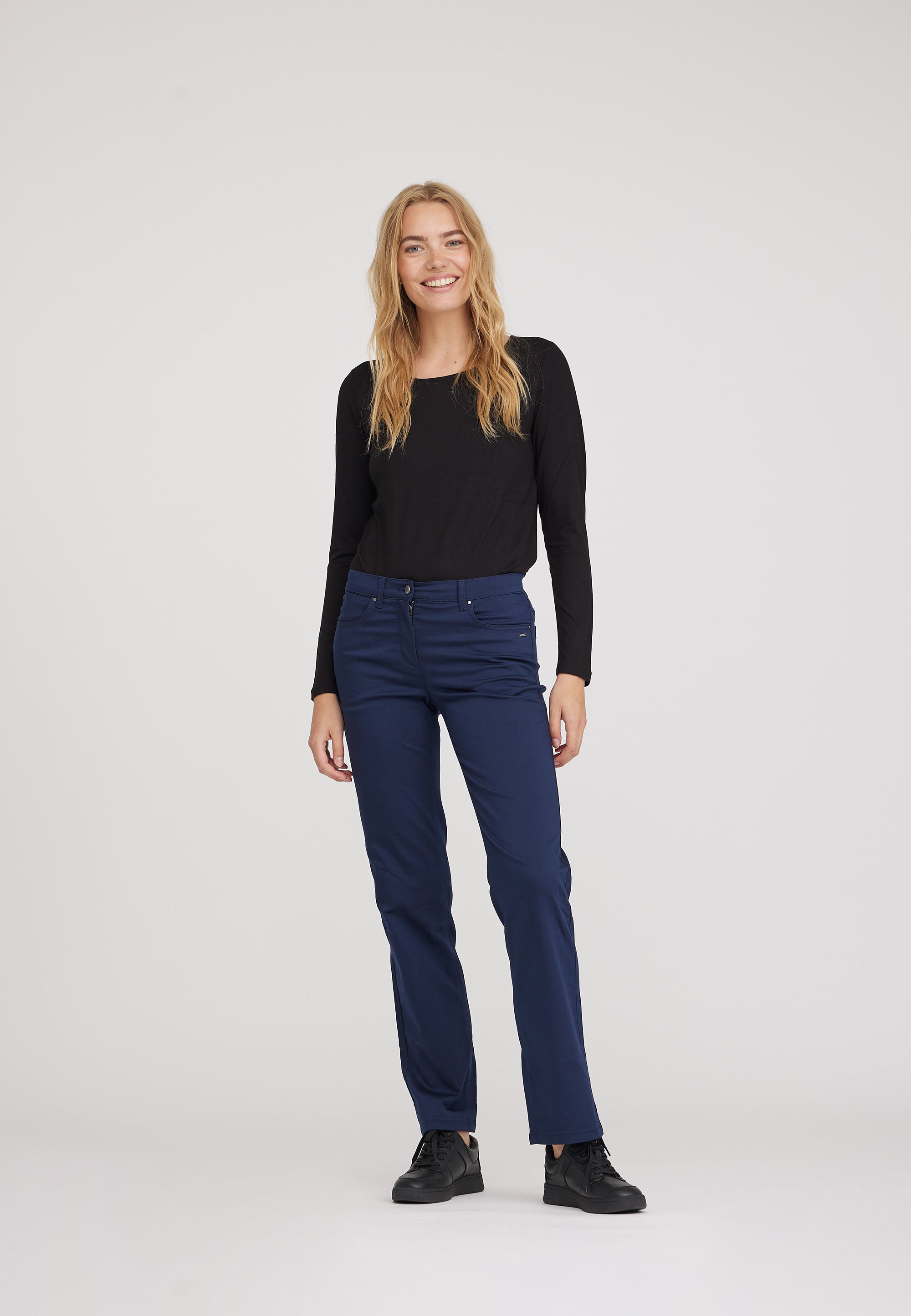 LAURIE  Amelia Straight - Medium Length Straight 49000 Navy