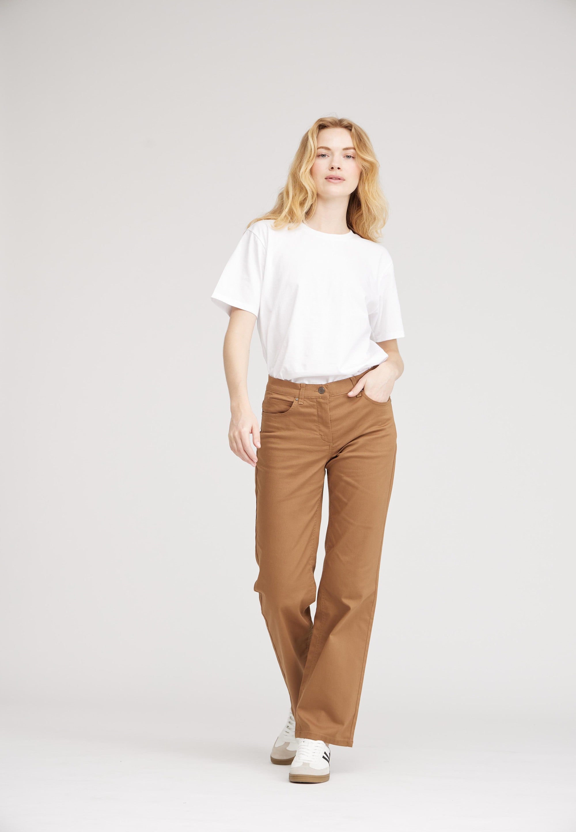 LAURIE  Amelia Straight - Medium Length Straight 81000 Camel