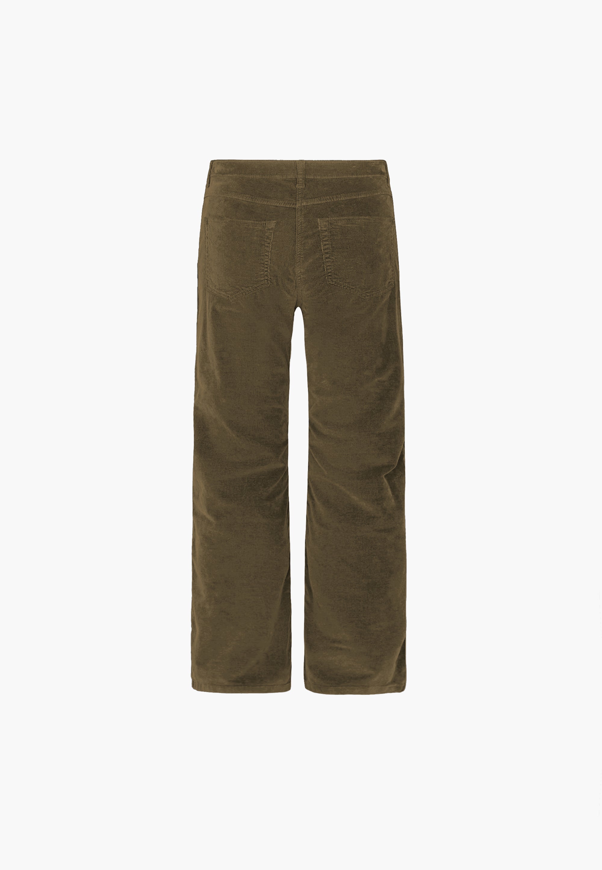 LAURIE  Carol Loose Sametti - Medium Length Trousers LOOSE 58900 Dark Olive