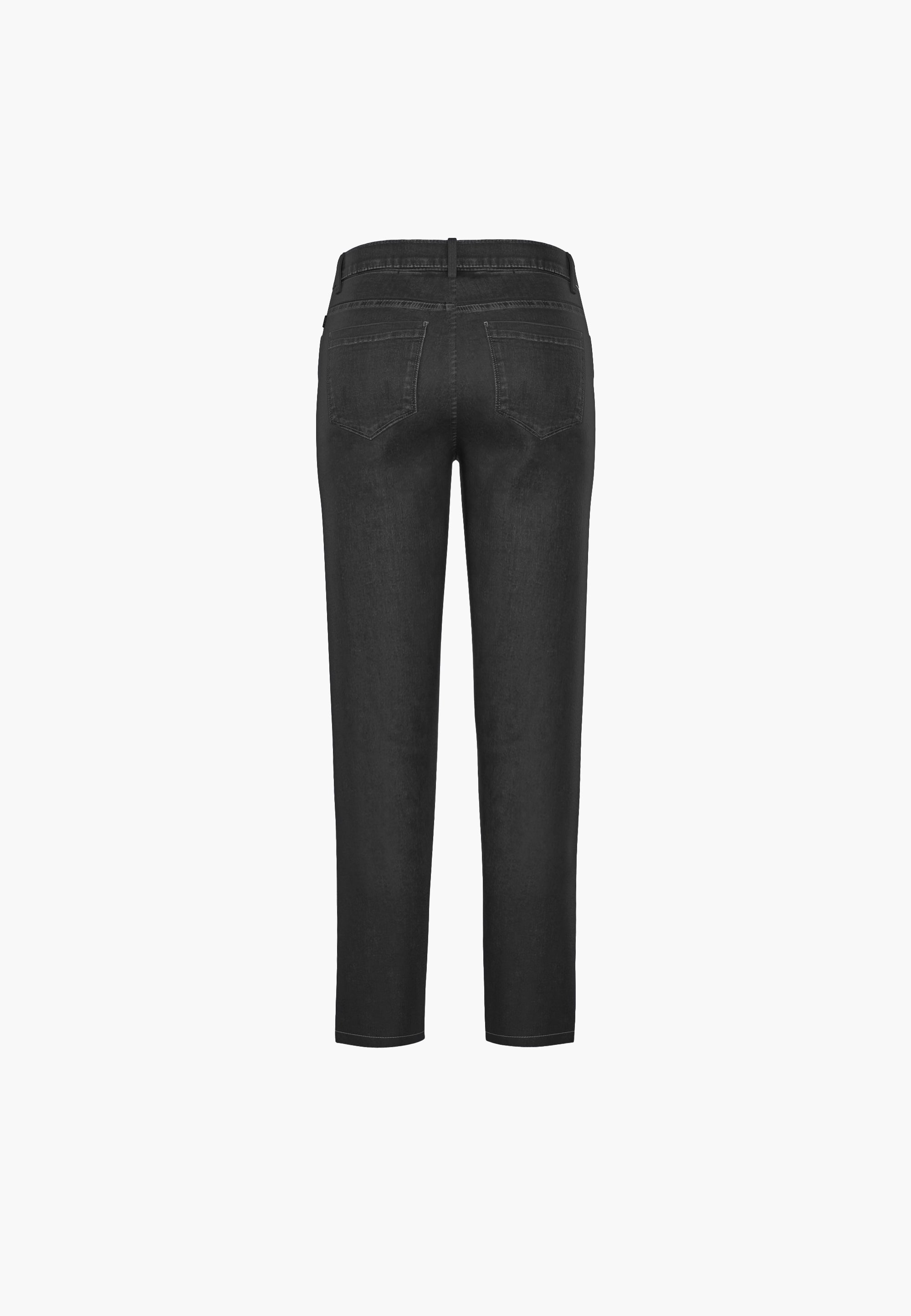 LAURIE Charlotte Regular - Medium Length Trousers REGULAR 99900 Black Denim