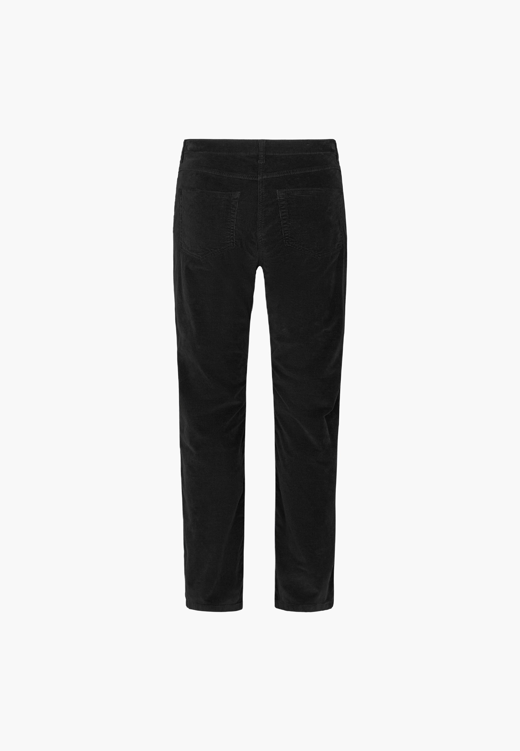 LAURIE  Charlotte Regular Corduroy - Medium Length Trousers REGULAR 49000 Navy