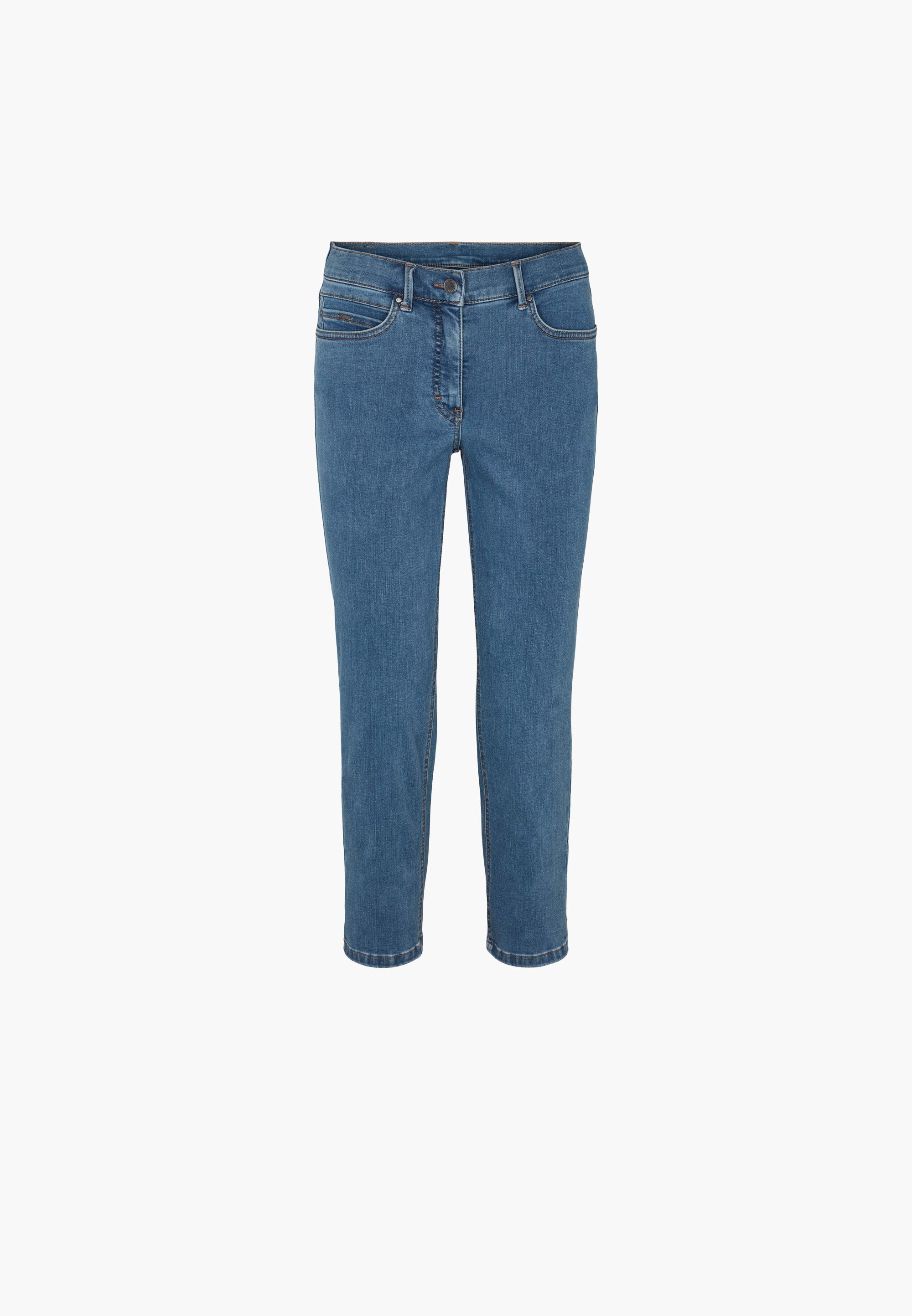 LAURIE Christie Regular Crop Trousers REGULAR 43504 Blue Denim