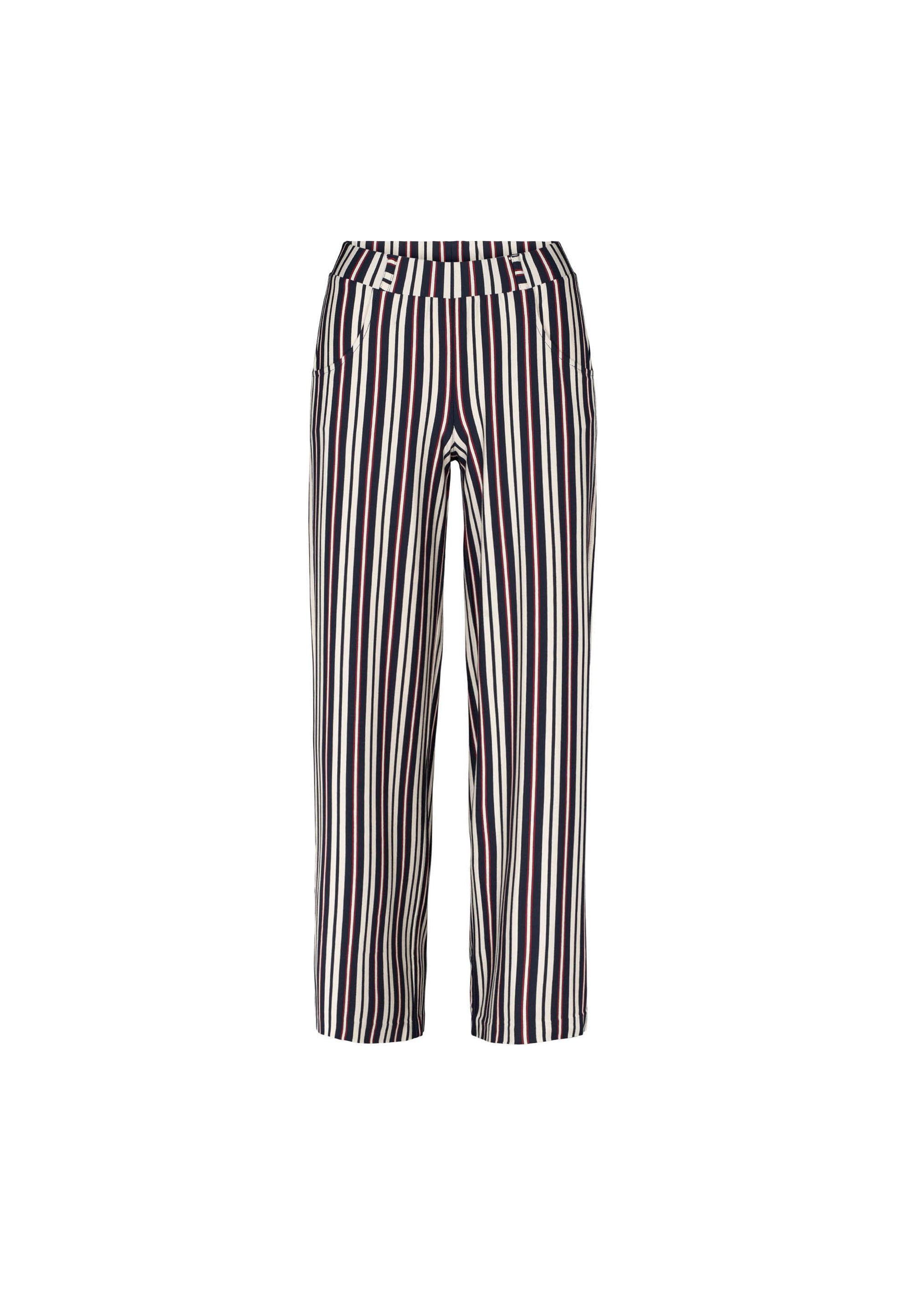 LAURIE Donna Loose ML Trousers LOOSE 49139 Nautical Stripe