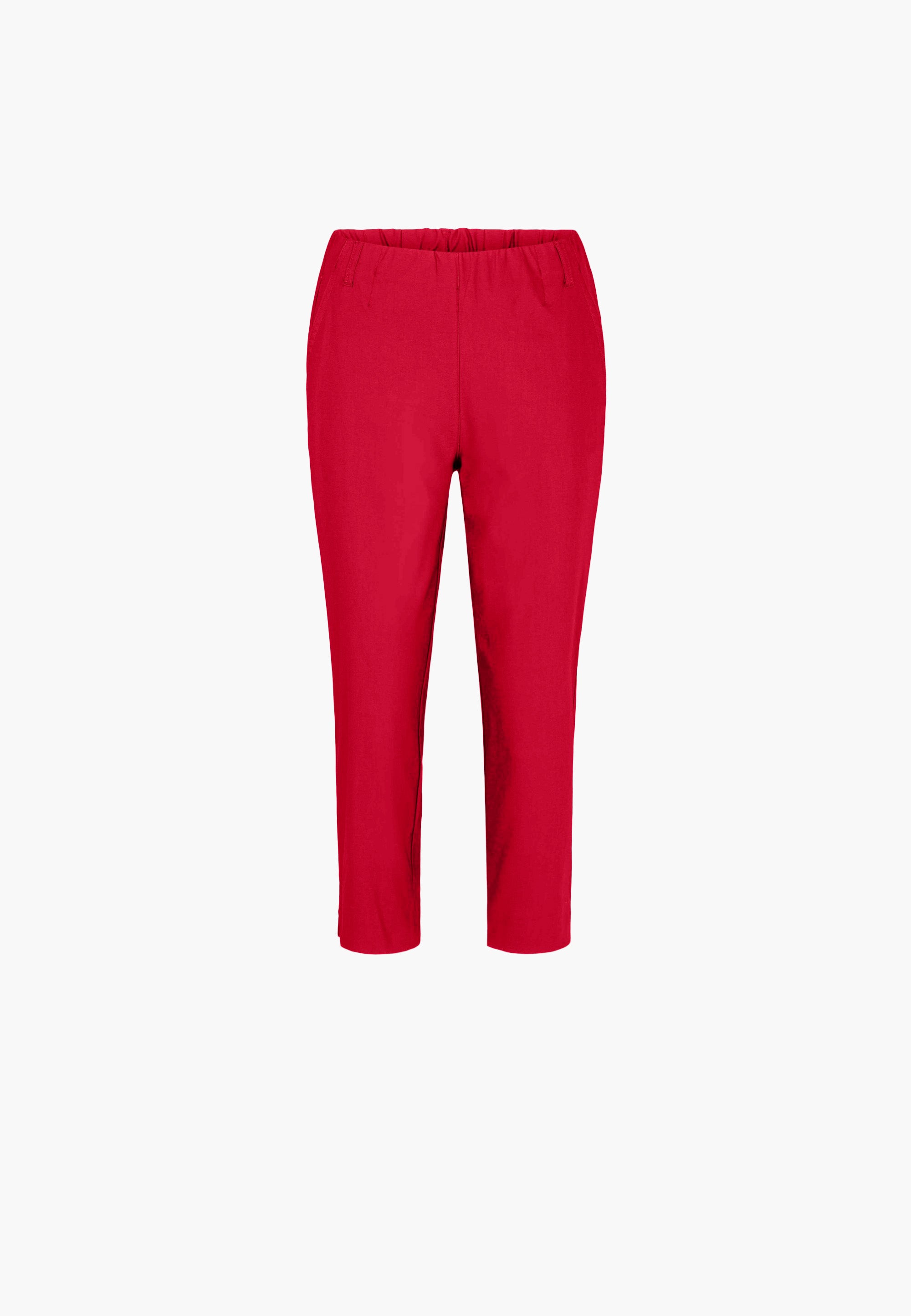 LAURIE Elizabeth Slim Capri Medium Length Trousers SLIM 60000 Red