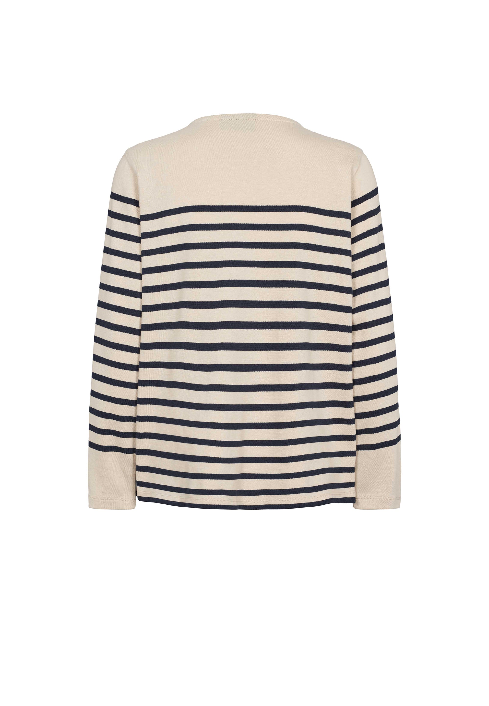 LAURIE  Gabrielle Breton Shirt LS Sweatshirts 99013 Black Birch Stripe