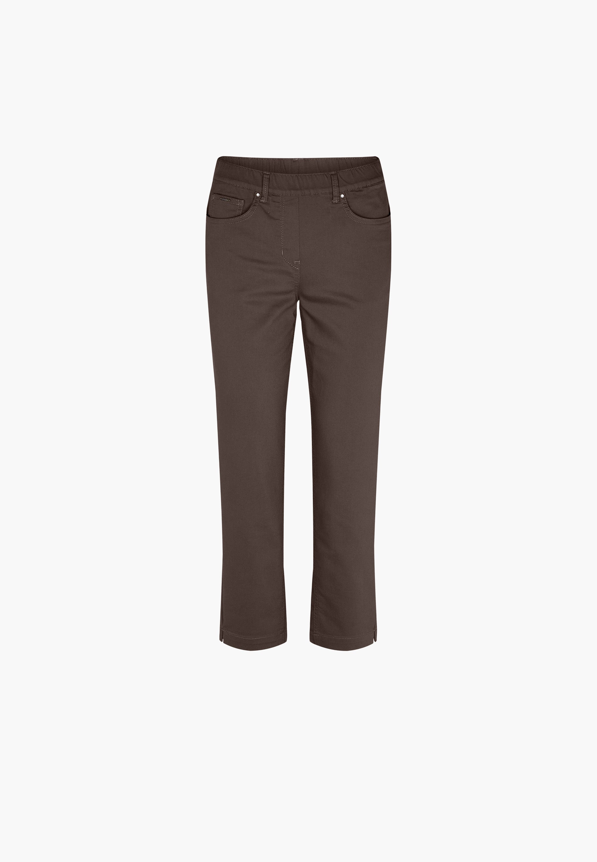 LAURIE  Hannah Regular - Extra Short Length Trousers REGULAR 88000 Brown