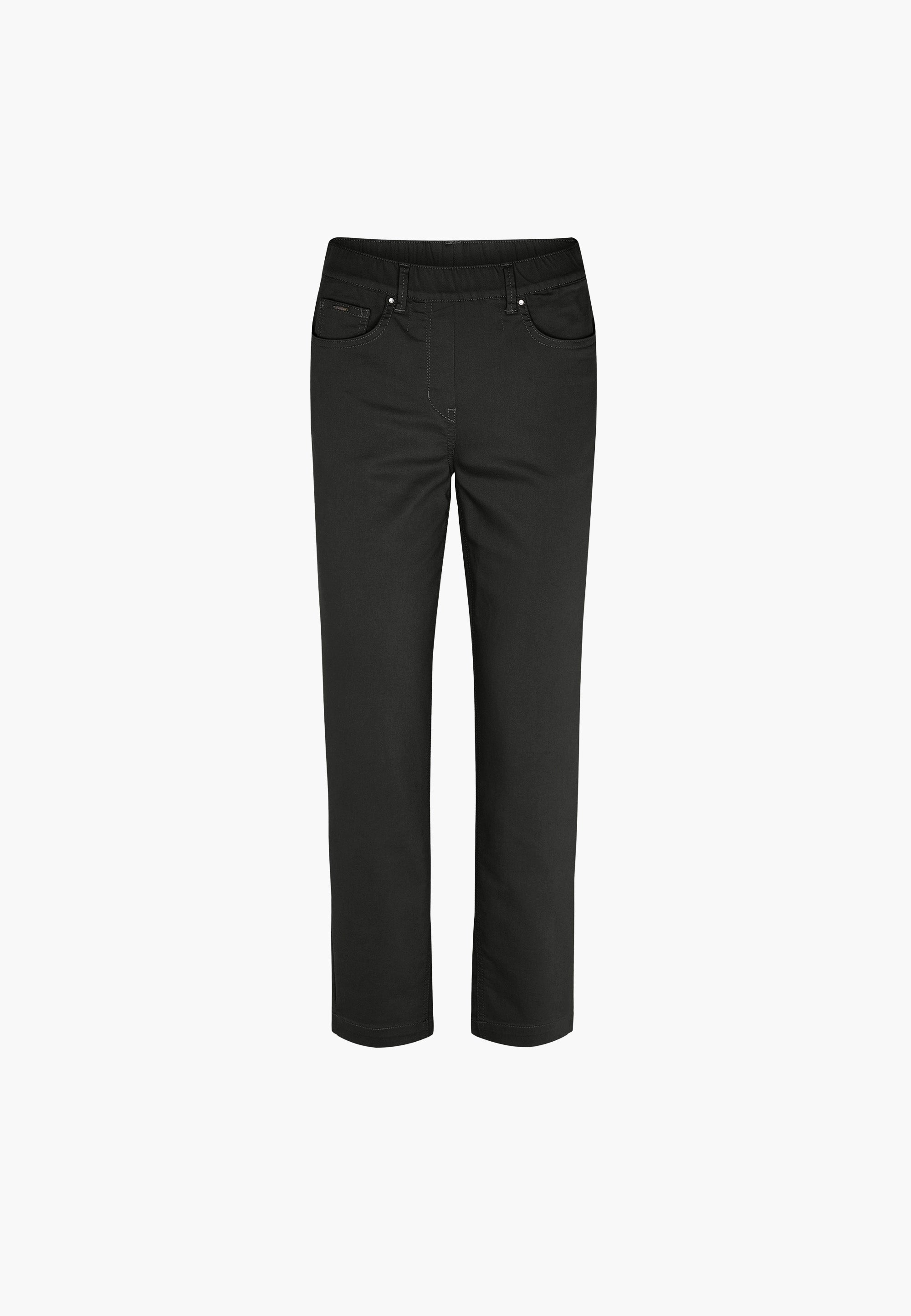 LAURIE  Hannah Regular - Medium Length Trousers REGULAR 99000 Black