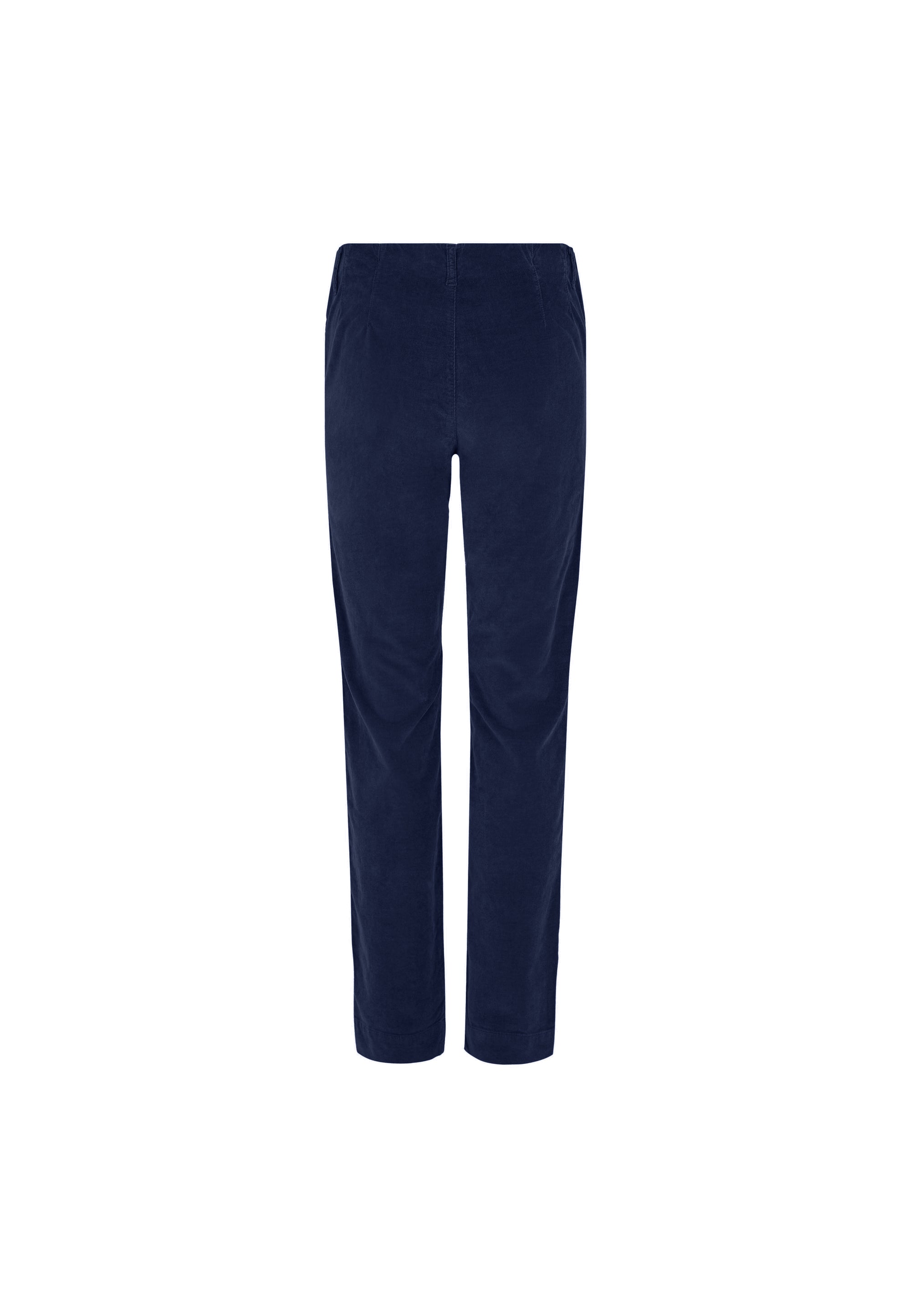 LAURIE  Kelly Regular Sametti - Medium Length Trousers REGULAR 49000 Navy