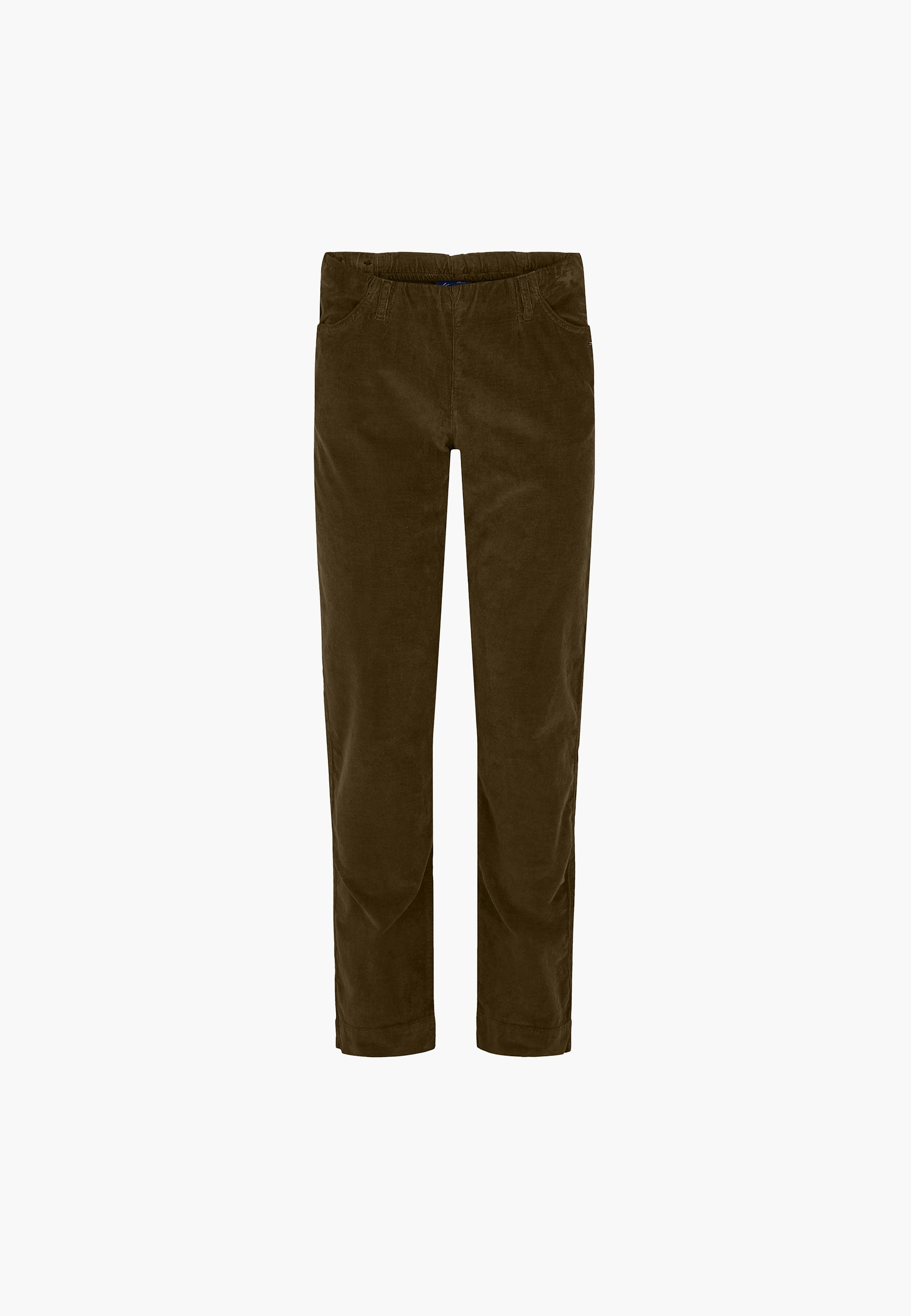 LAURIE  Kelly Regular Sametti - Medium Length Trousers REGULAR 58900 Dark Olive