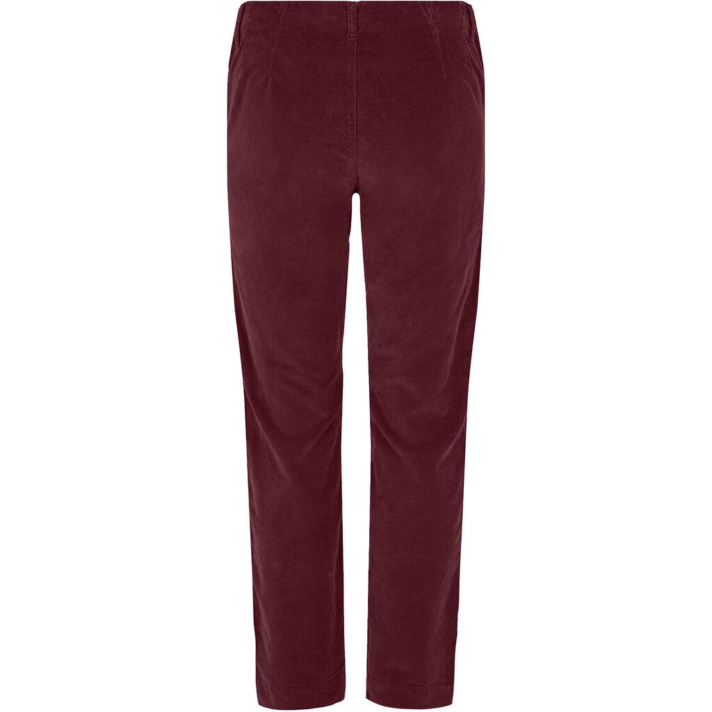 LAURIE  Kelly Regular Sametti - Short Length Trousers REGULAR 66000 Zinfandel