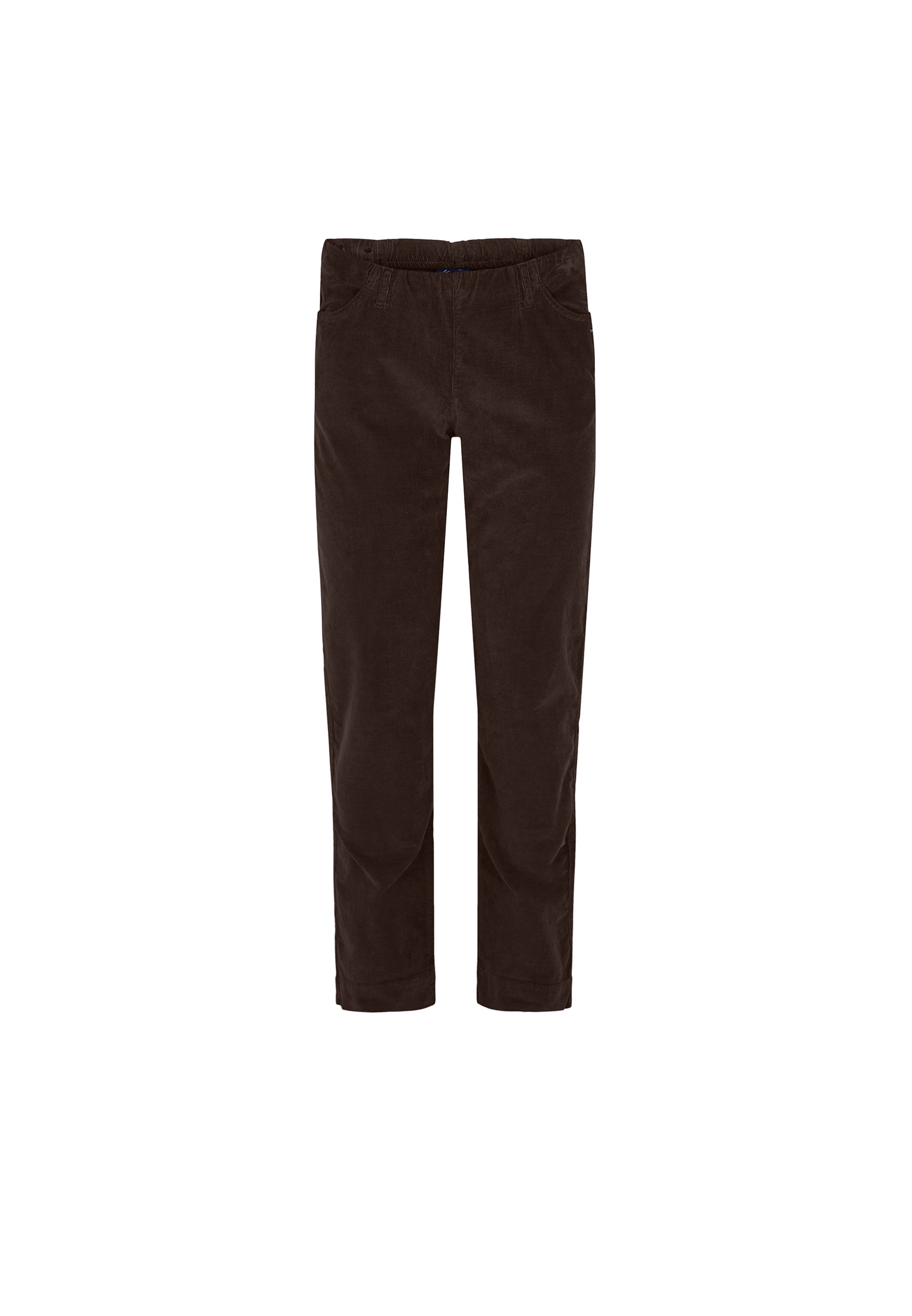 LAURIE  Kelly Regular Sametti - Short Length Trousers REGULAR 88000 Brown