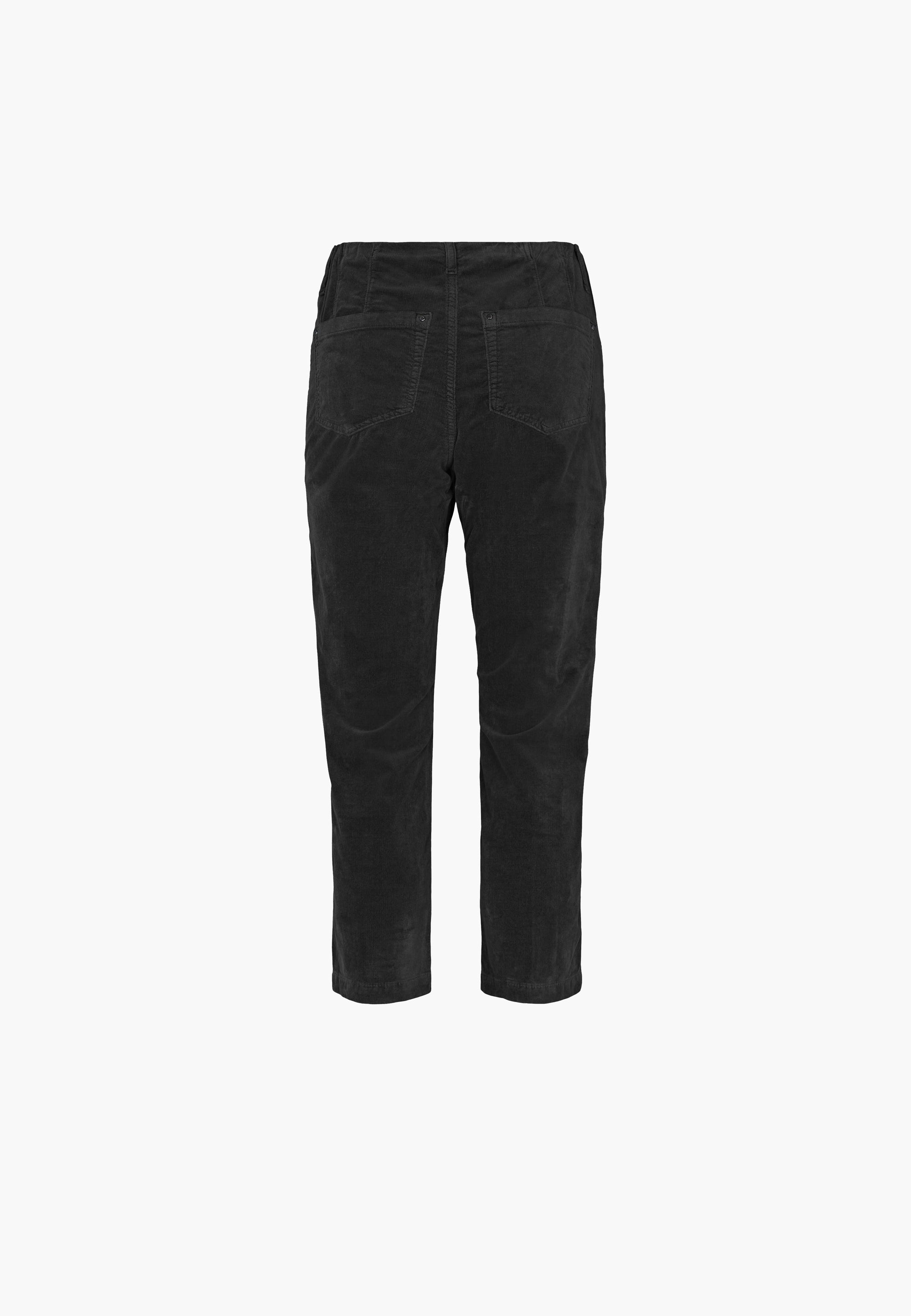 LAURIE  Piper Regular Sametti Crop Trousers REGULAR 99000 Black