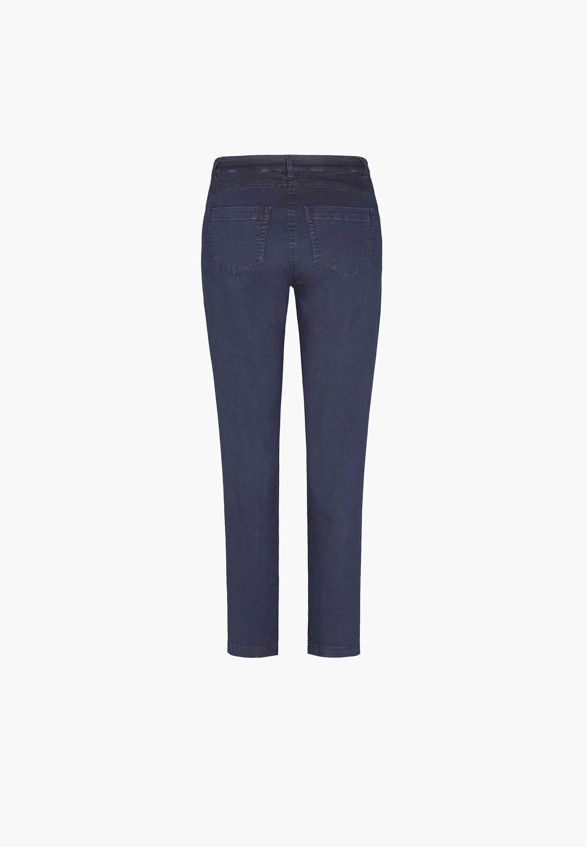 LAURIE  Serene 5-pocket Slim - Short Length Trousers SLIM 49520 Dark Blue Denim