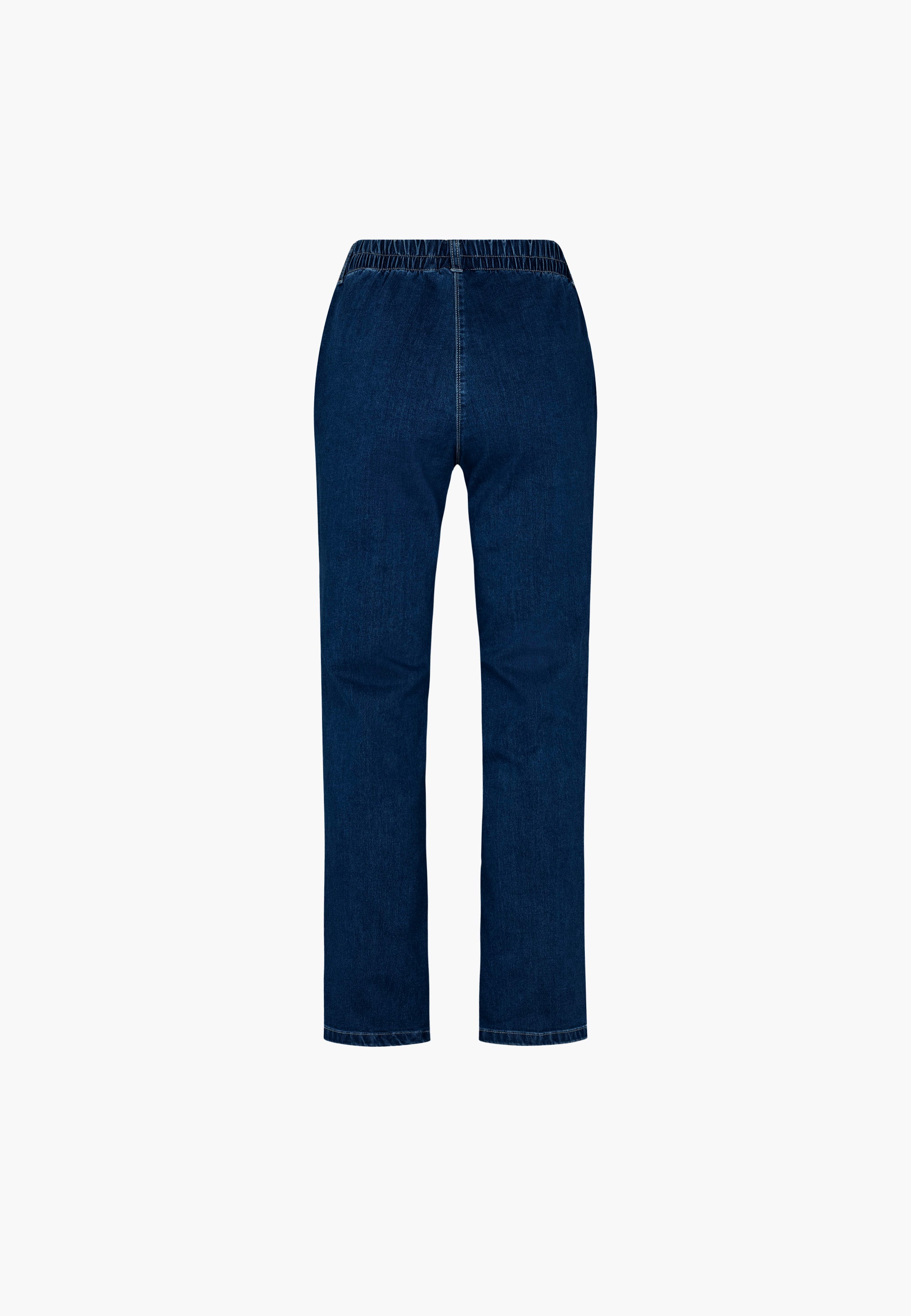 LAURIE  Violet Relaxed - Medium Length Trousers RELAXED 49501 Dark Blue Denim